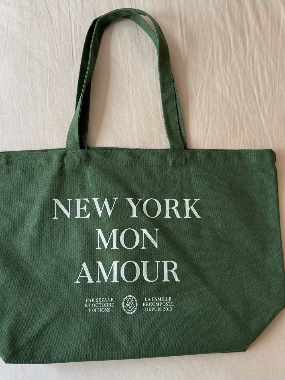 Sezane New York Mon Amour Tote Bag - Picture 7 of 7